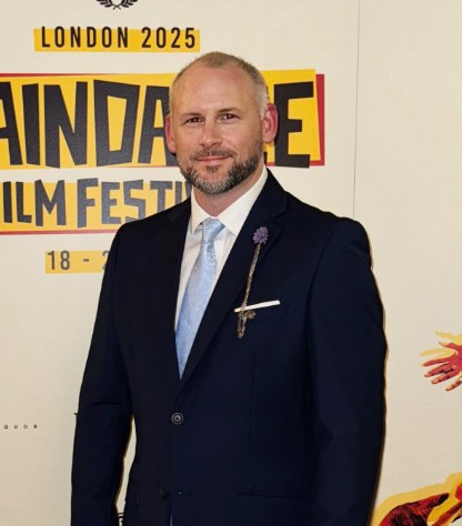 Stephen Presley at Raindance Film Festival, London 2025