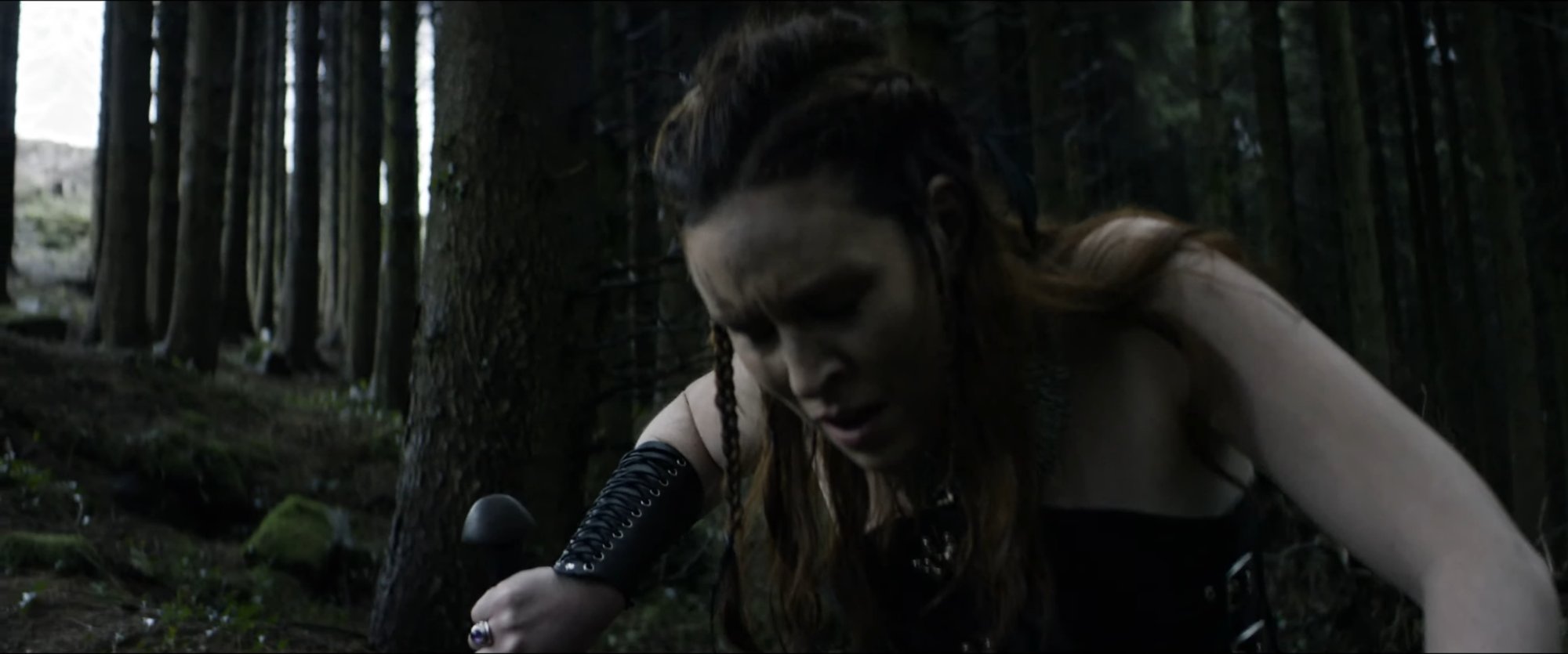 Production still — forest exterior